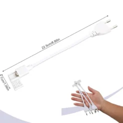 Alimentador para tira led 220V COB 8mm con conectores rápidos
