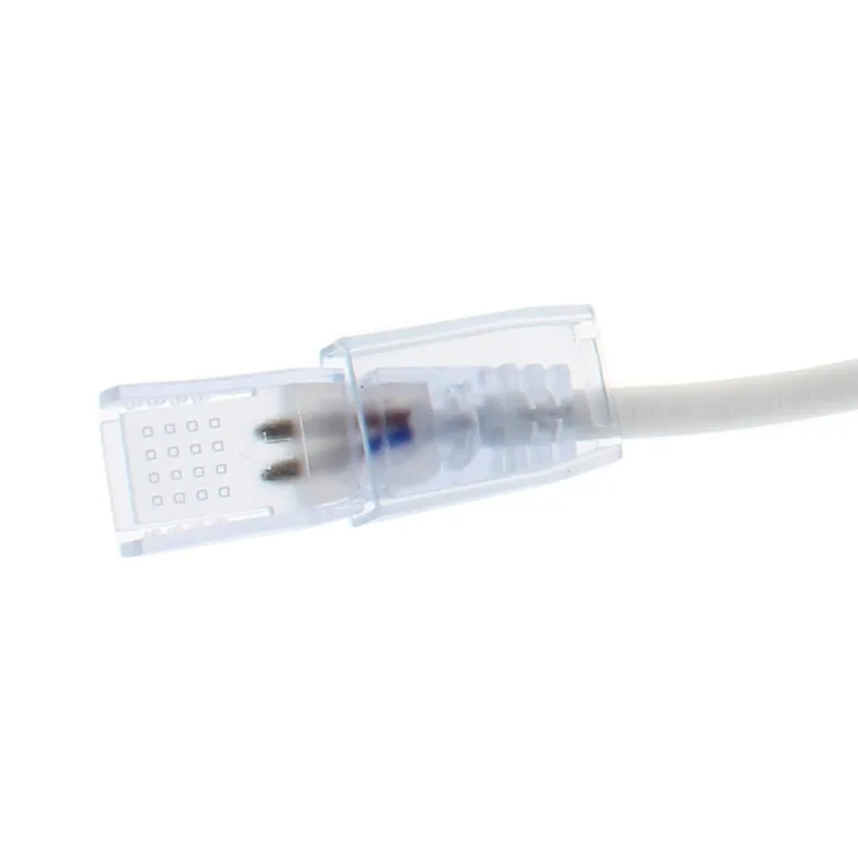 Alimentador para tira led 220V SMD2835 con conectores rápidos