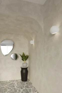 Aplique de cerámica GLOBE, E27