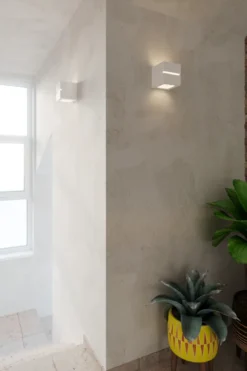 Aplique de cerámica LEO LINE, E27