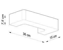 Aplique de cerámica MAGNET, E27