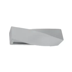 Aplique de cerámica SIGMA gris, E27