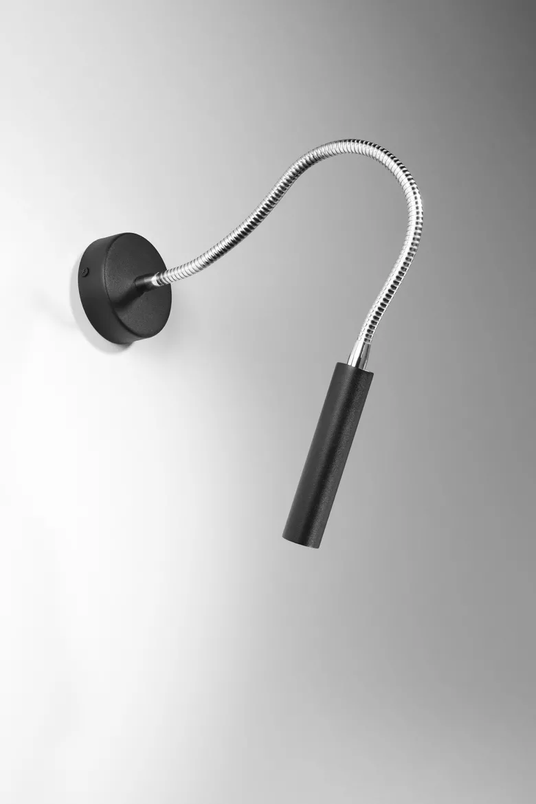 Aplique de pared AXIL negro, G9