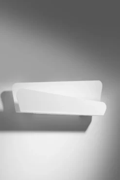 Aplique de pared BASCIA blanco, G9