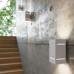 Aplique de pared BLOCCO blanco, G9