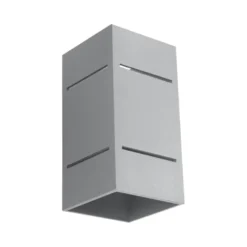 Aplique de pared BLOCCO gris, G9