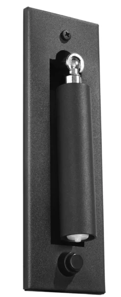 Aplique de pared ENIF negro, G9