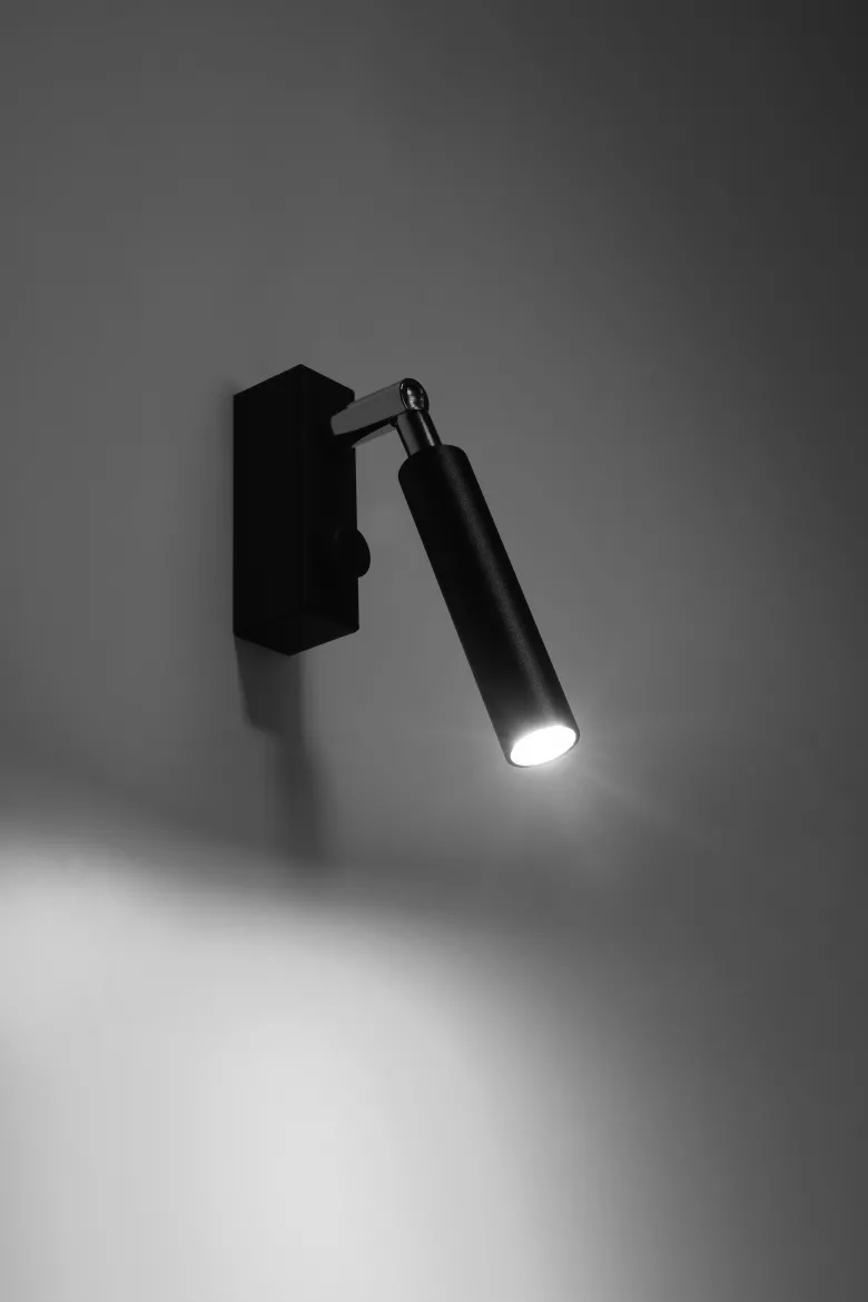Aplique de pared EYETECH 1 negro, G9