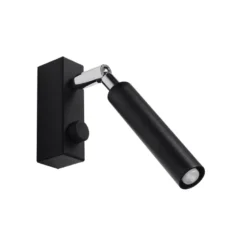 Aplique de pared EYETECH 1 negro, G9