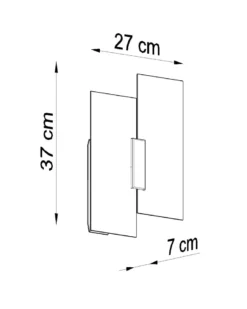 Aplique de pared FABIANO, E27