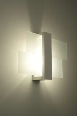Aplique de pared FENIKS 1 blanco, E27