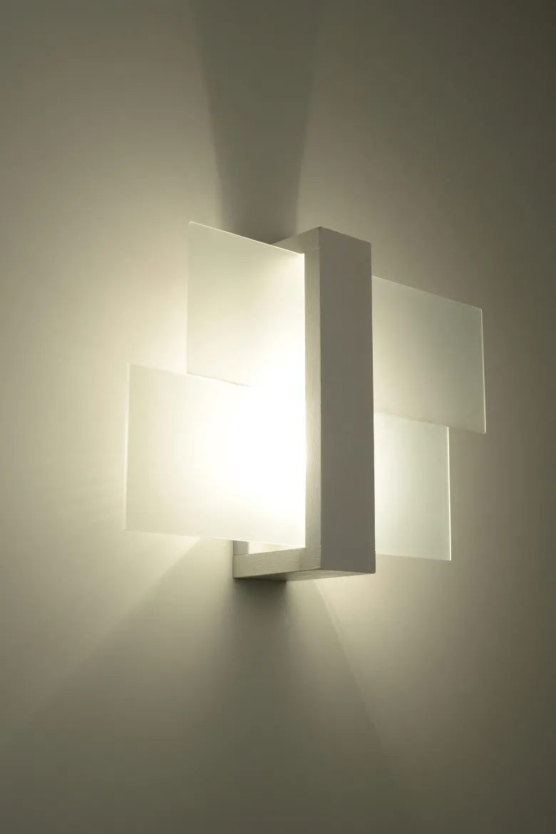 Aplique de pared FENIKS 1 blanco, E27