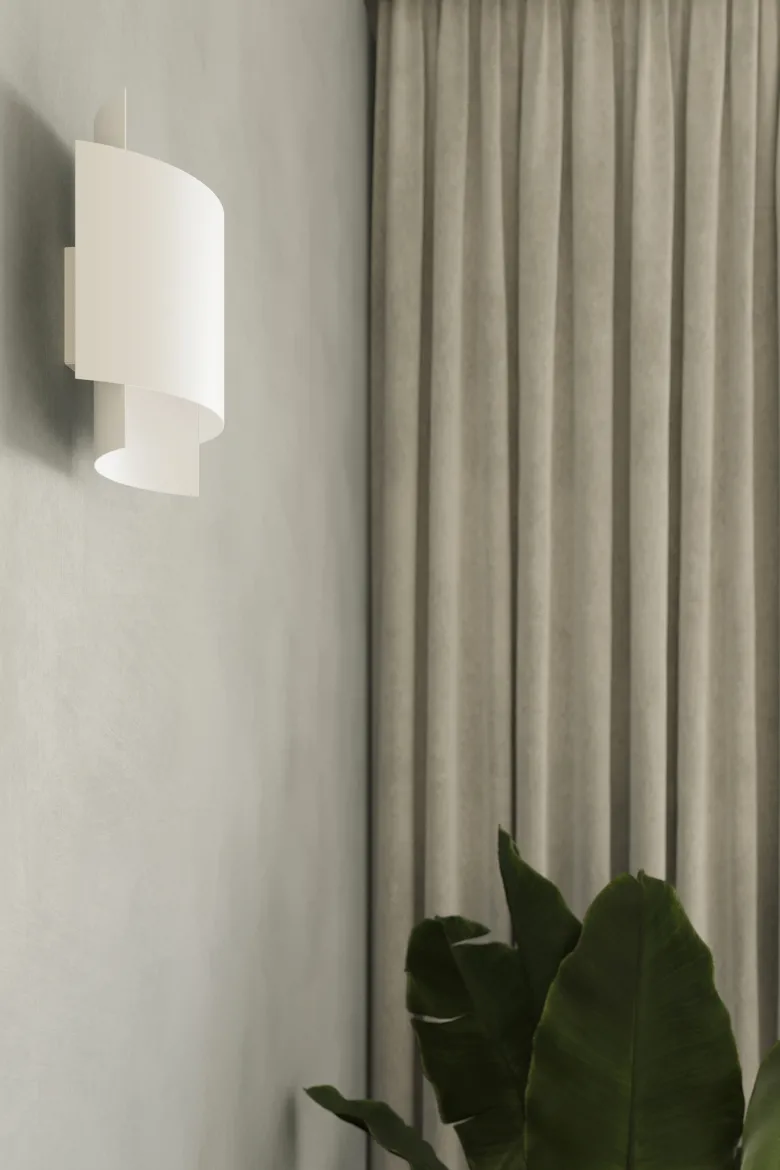 Aplique de pared IMPACT blanco, G9