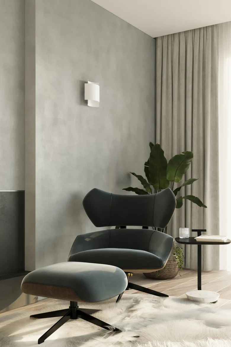 Aplique de pared IMPACT blanco, G9