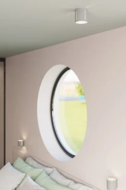 Aplique de pared INEZ gris, G9