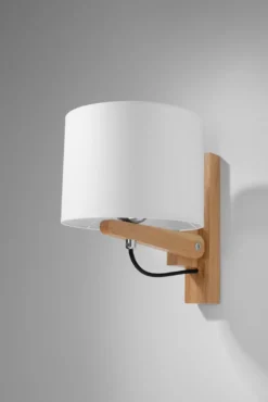 Aplique de pared LEGNO, E27