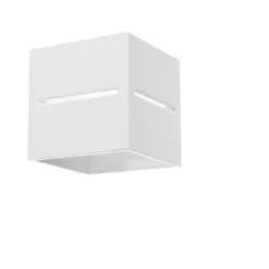 Aplique de pared LOBO blanco, G9