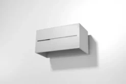 Aplique de pared LOBO MAXI gris, G9