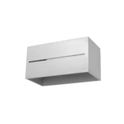 Aplique de pared LOBO MAXI gris, G9