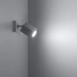 Aplique de pared MERIDA blanco, GU10