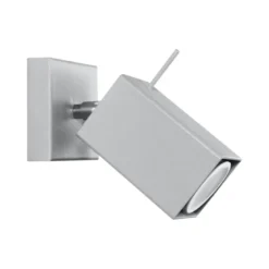 Aplique de pared MERIDA 1 gris, GU10