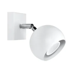 Aplique de pared OCULARE blanco, GU10