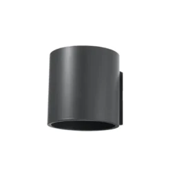 Aplique de pared ORBIS 1 antracita, G9