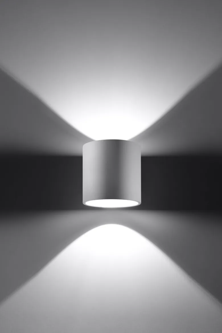 Aplique de pared ORBIS 1 blanco, G9