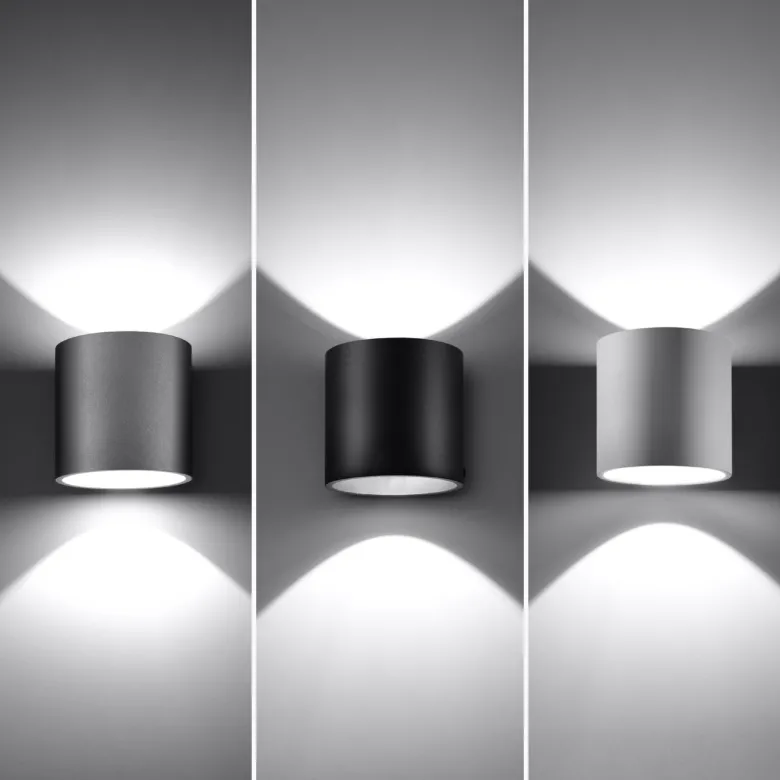 Aplique de pared ORBIS 1 blanco, G9
