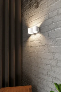 Aplique de pared ORBIS 2 blanco, G9