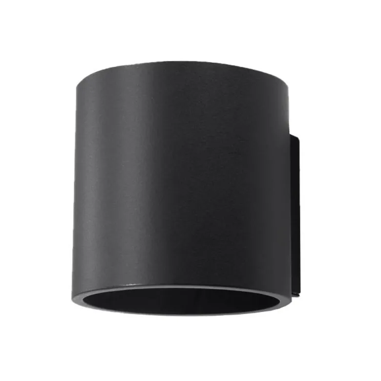 Aplique de pared ORBIS 1 negro, G9