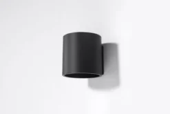 Aplique de pared ORBIS 1 negro, G9