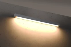 Aplique de pared PINNE LED 95 gris, 31W