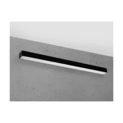 Aplique de pared PINNE LED 95 negro, 31W