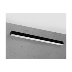 Aplique de pared PINNE LED 95 negro, 31W
