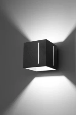Aplique de pared PIXAR negro, G9
