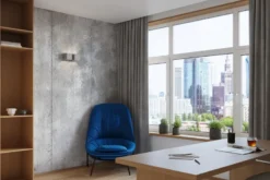 Aplique de pared QUAD 2 gris, G9
