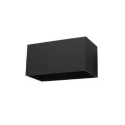 Aplique de pared QUAD MAXI negro, G9