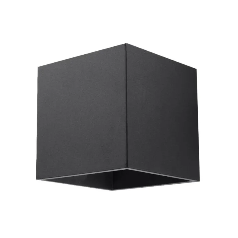Aplique de pared QUAD 1 negro, G9
