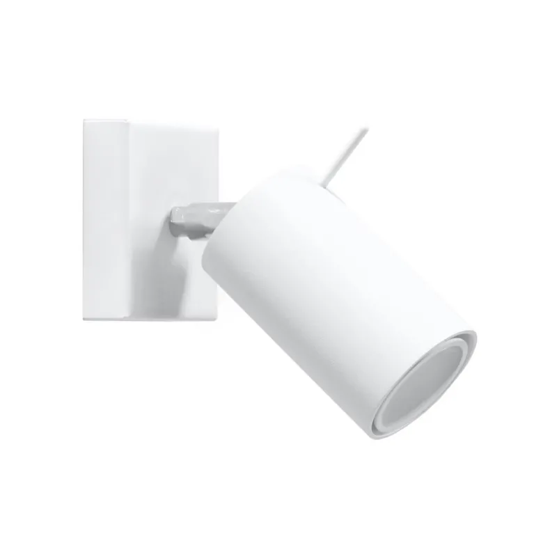 Aplique de pared RING blanco, GU10