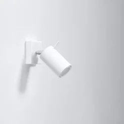 Aplique de pared RING blanco, GU10