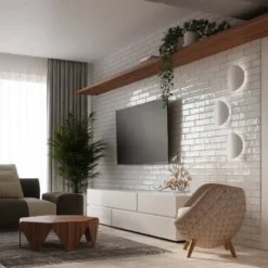 Aplique de pared SENSES blanco, G9