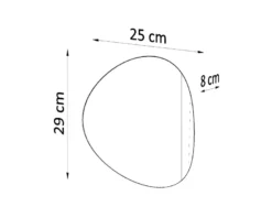 Aplique de pared SENSES blanco, G9