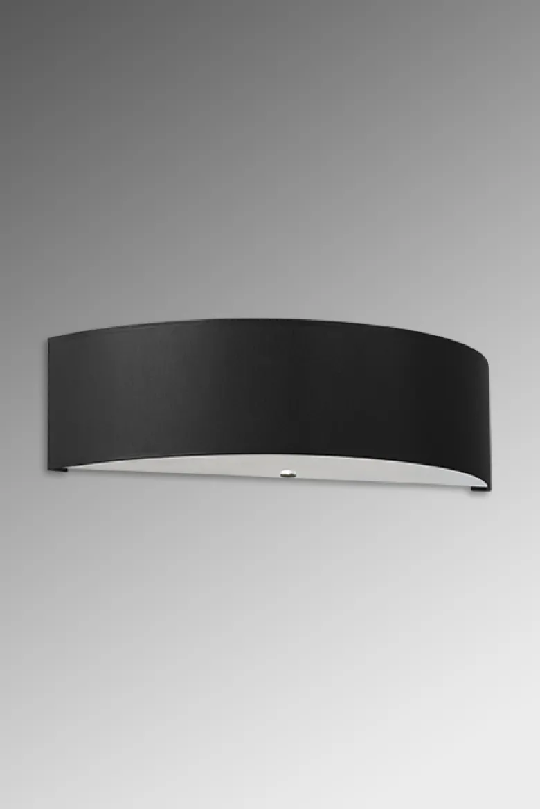 Aplique de pared SKALA negro, E27