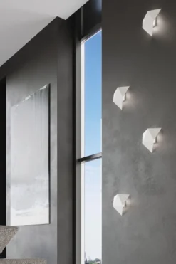 Aplique de pared SOLIDO blanco, G9