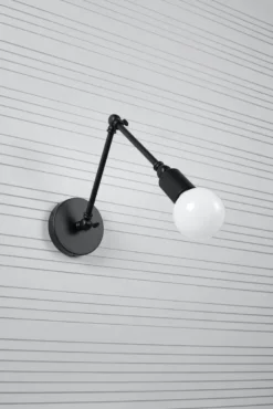 Aplique de pared STARK negro, E27