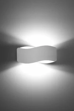 Aplique de pared TILA 30 blanco, G9