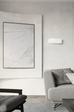 Aplique de pared TILA 30 blanco, G9
