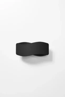 Aplique de pared TILA 30 negro, G9