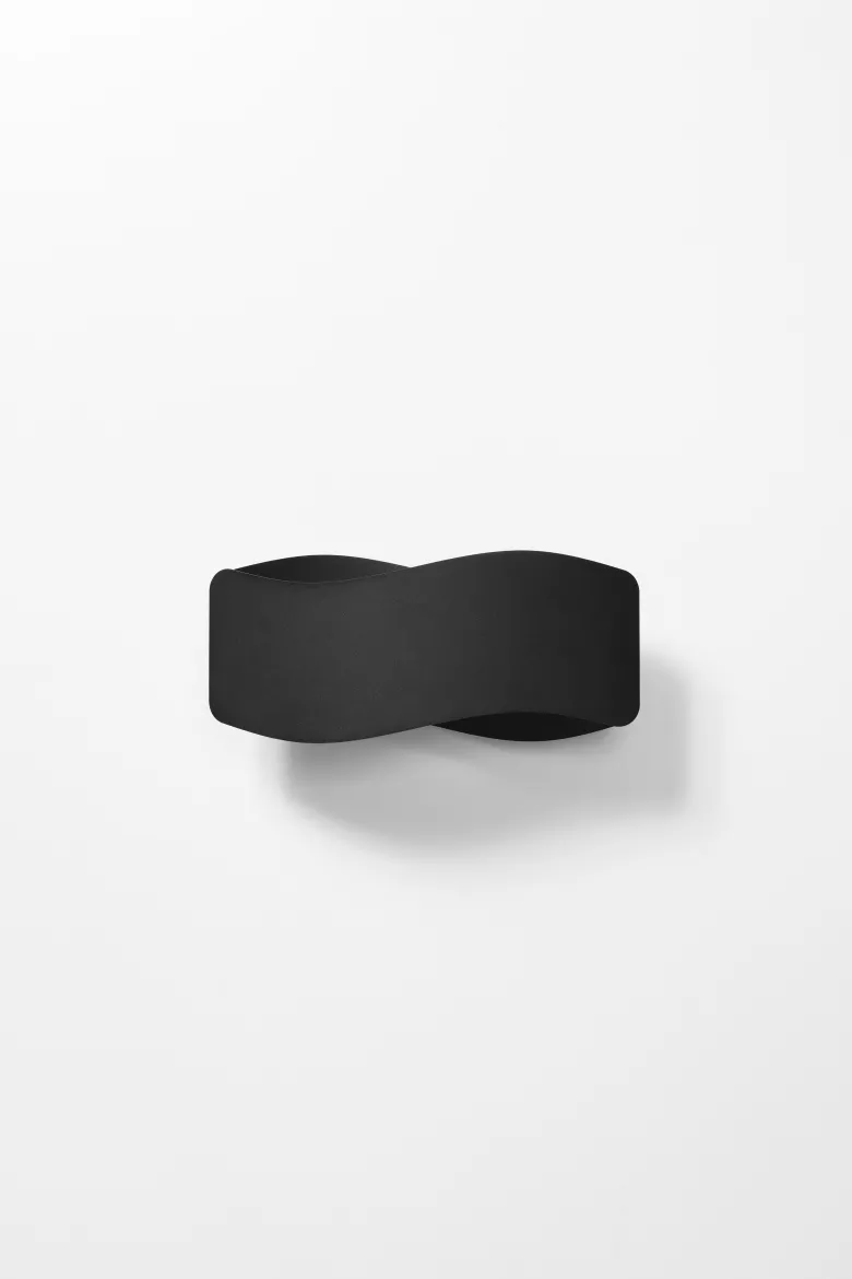 Aplique de pared TILA 30 negro, G9